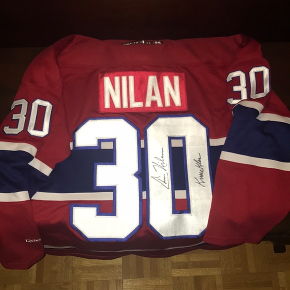 Chris Nilan autographed Jersey Reebok - Picture 3 of 6